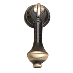 Richelieu Hardware 2139543164 Povera Collection Brass Pendant Pull - 213 in Satin Bronze